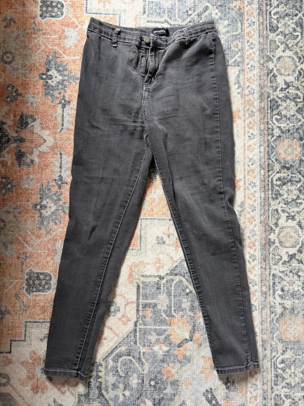 PrettyLittleThing Black Skinny High-Rise Jeans